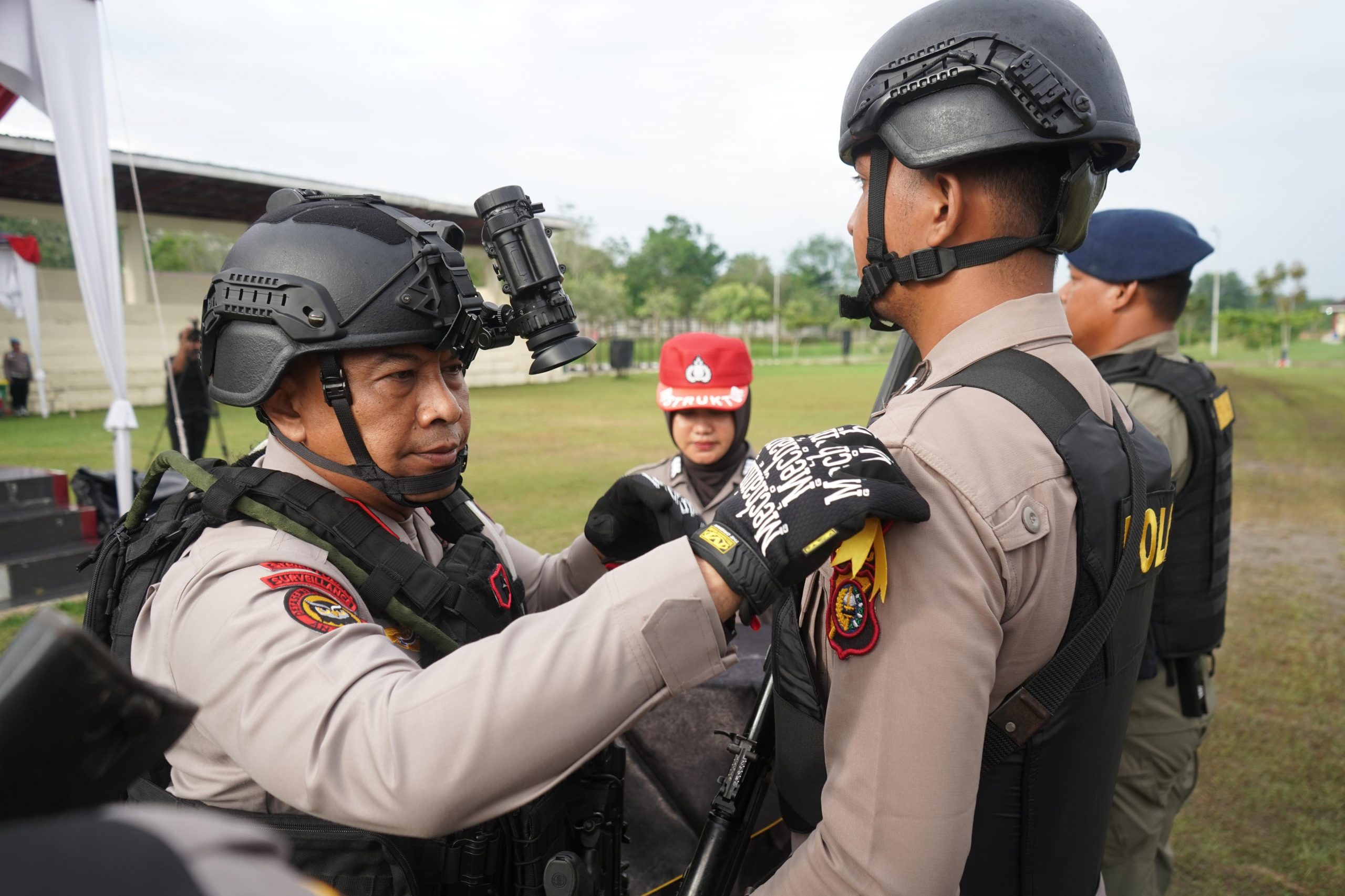 Wakapolda Riau Pimpin Upacara Penutupan Pelatihan Tim RAGA Gelombang Kedua di SPN Polda Riau