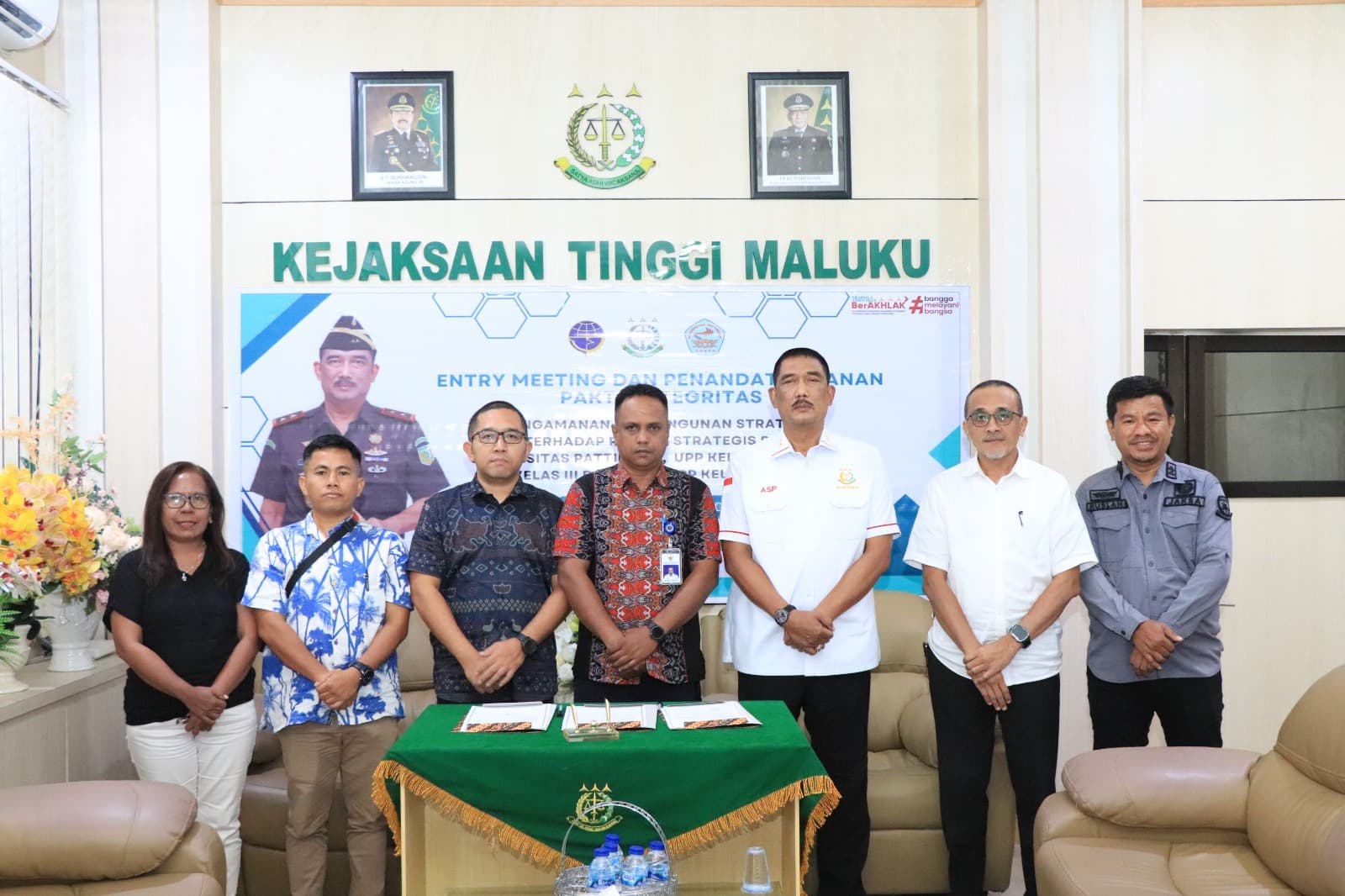 Melalui PPS Bidang Intelijen, Kajati Agoes SP Yakinkan Proyek Pembangunan Di UNPATI Dan Kementerian Perhubungan Berjalan Lancar