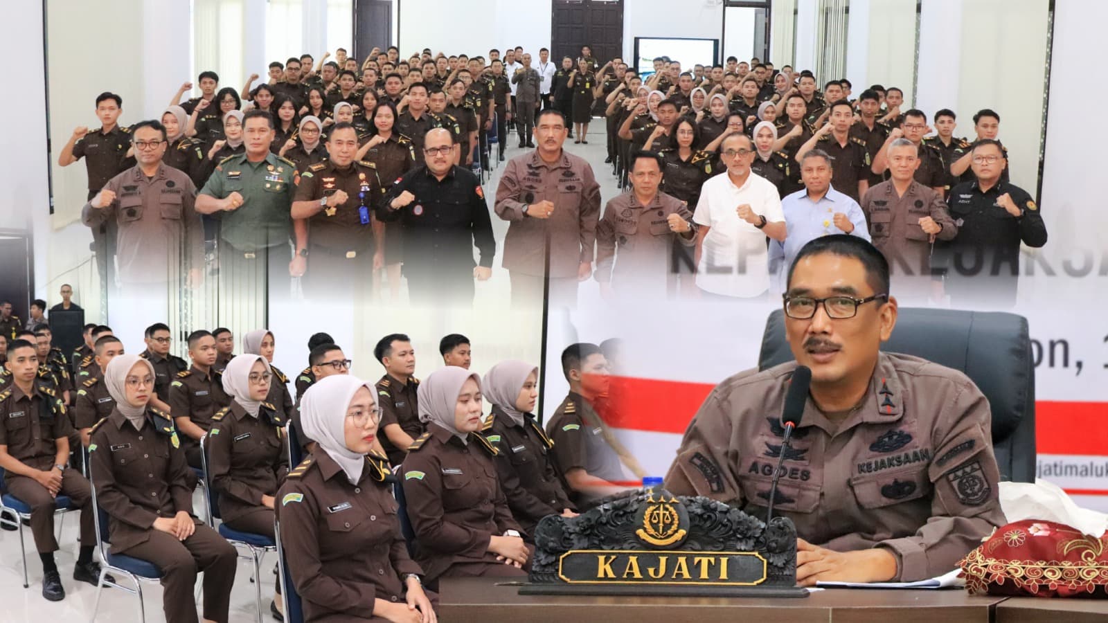 Kajati Agoes SP, Briefing CPNS Baru Lingkup Kejaksaan Tinggi Maluku 