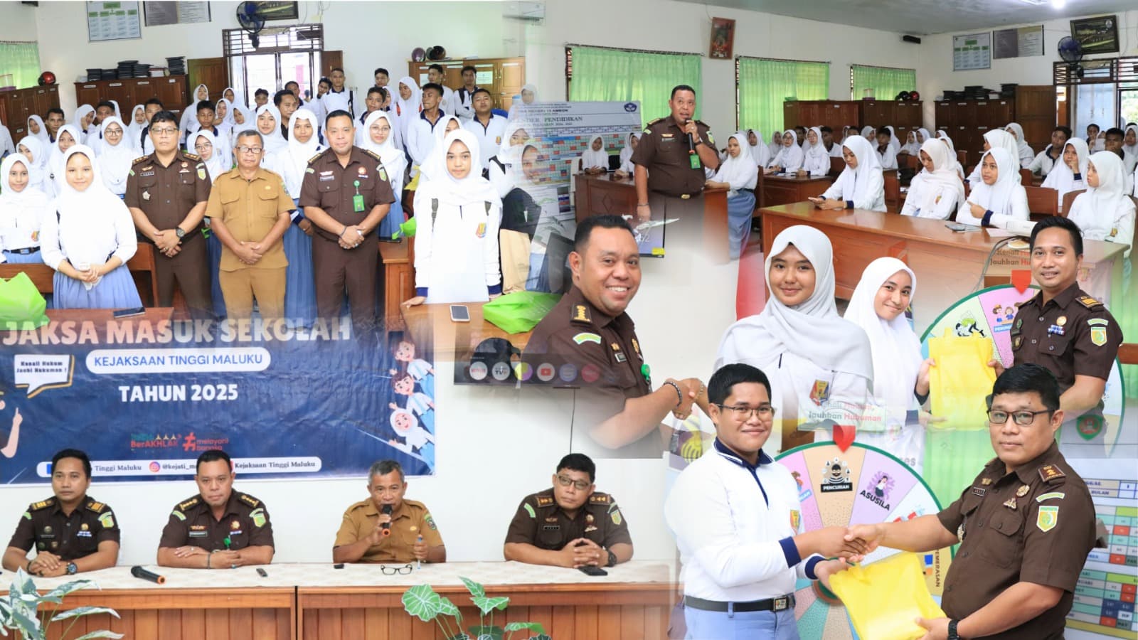 Cegah Bullying Dan Penyalahgunaan Medsos, Jaksa Bentuk Agen Of Change Di SMA Negeri 13 Ambon