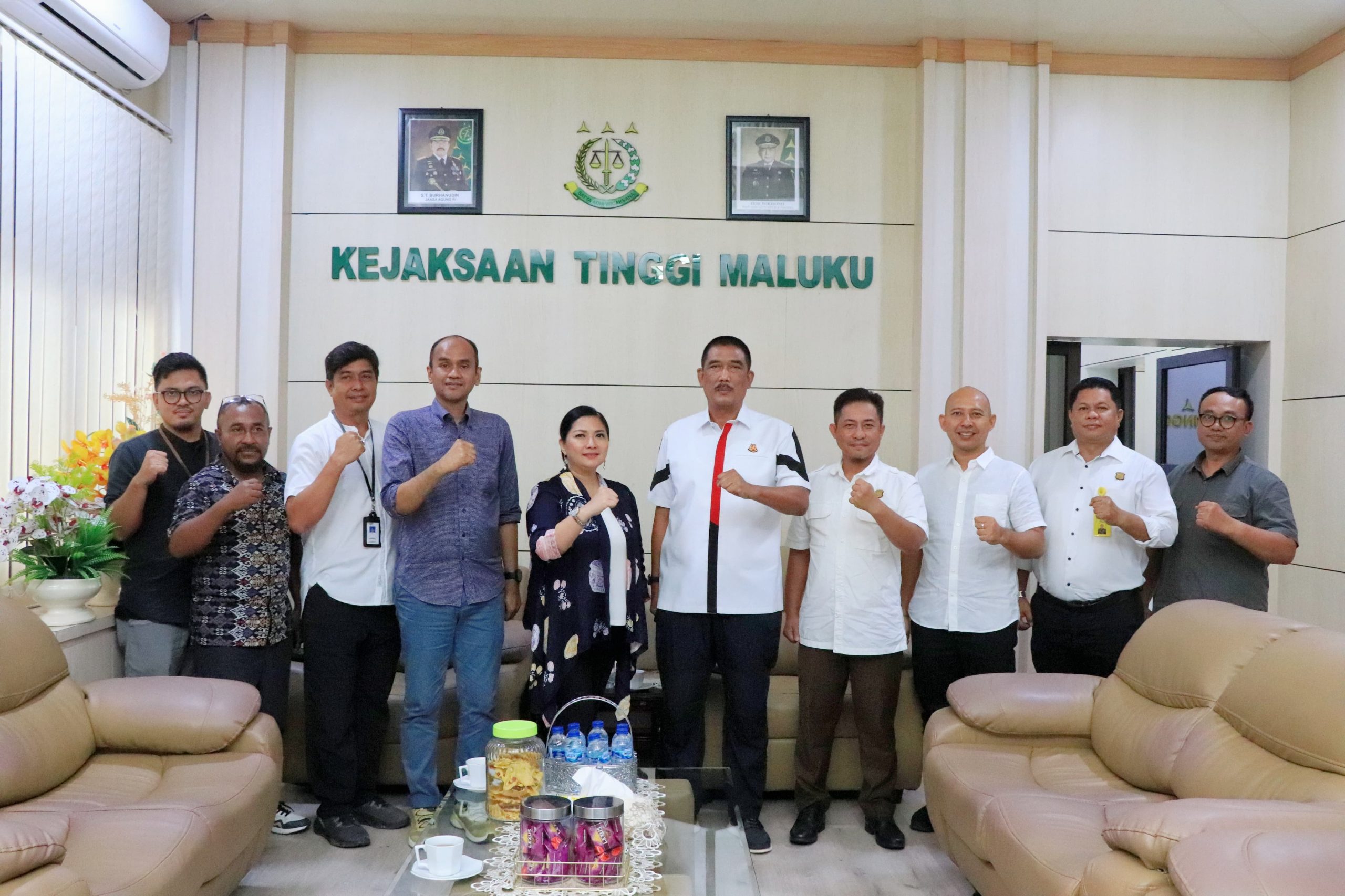 Kajati Agoes SP Terima Kunjungan Silaturahmi Inspektur Jenderal Kementerian Kebudayaan RI