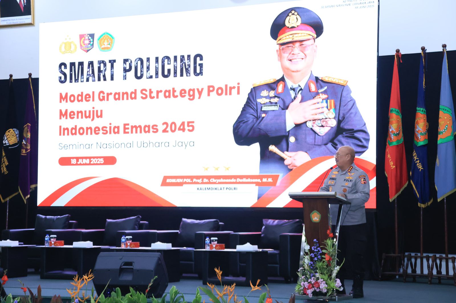 Polri Terus Berupaya Wujudkan SDM Unggul Demi Wujudkan Indonesia Emas