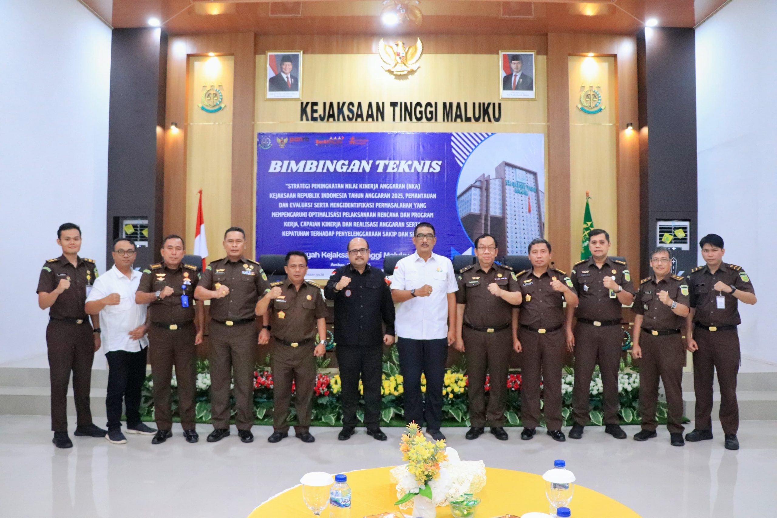 Kajati Agoes SP Apresiasi Biro Perencanaan Kejaksaan Agung RI Dalam Kunjungan Kerja Di Provinsi Maluku