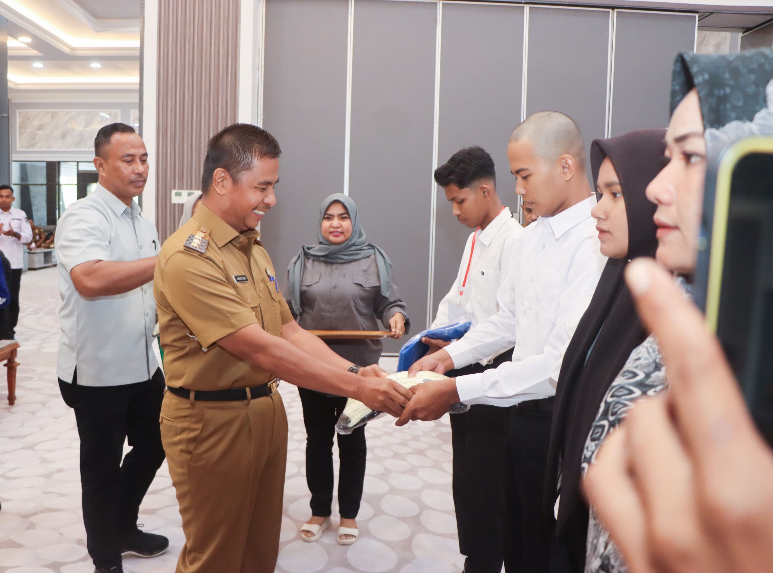 Bupati Kampar Ahmad Yuzar Buka Secara Resmi Pelatihan BLK Kabupaten Kampar Tahun 2025