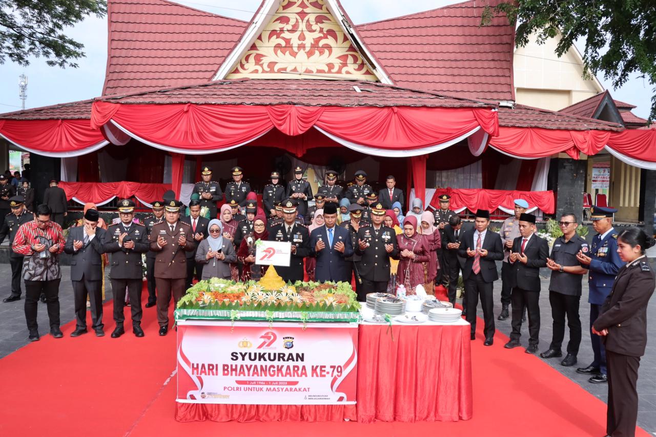 Amanat Kapolri di Upacara Hari Bhayangkara Ke-79 Bangkinang: Polri untuk Masyarakat, Mewujudkan Indonesia Maju
