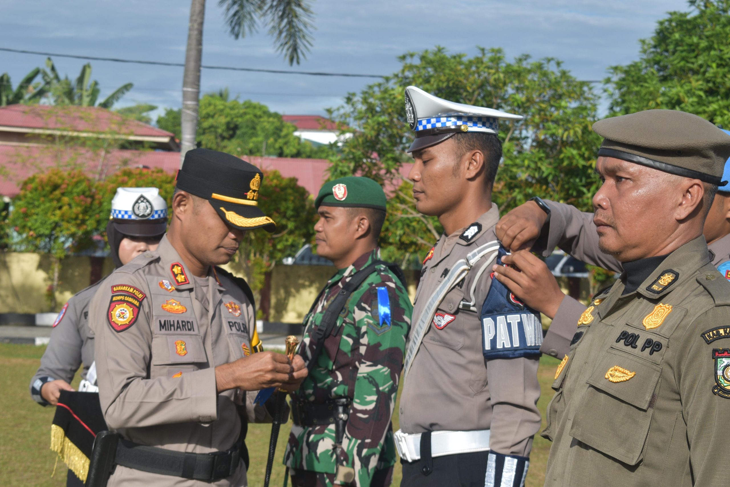 Kapolres Kampar Pimpin Upacara Ops Lancang Kuning 2025, Berlangsung Selama 14 Hari