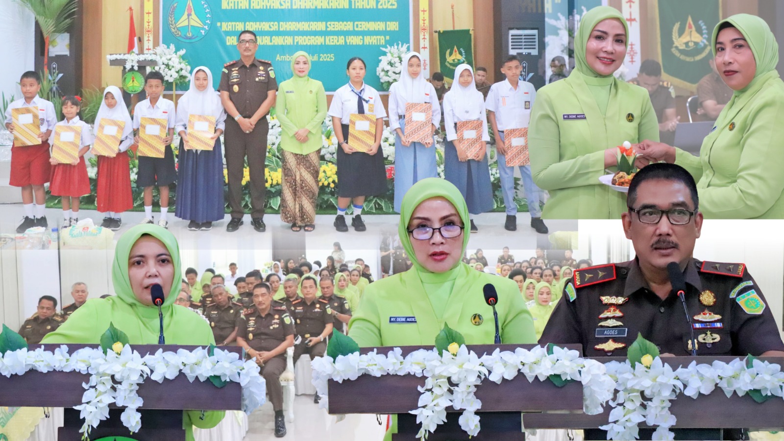 Perayaan 25 Tahun HUT IAD, Kajati Maluku Mengapresiasi Kesetiaan IAD Dalam Mendukung Eksistensi Dan Integritas Koprs Adhyaksa