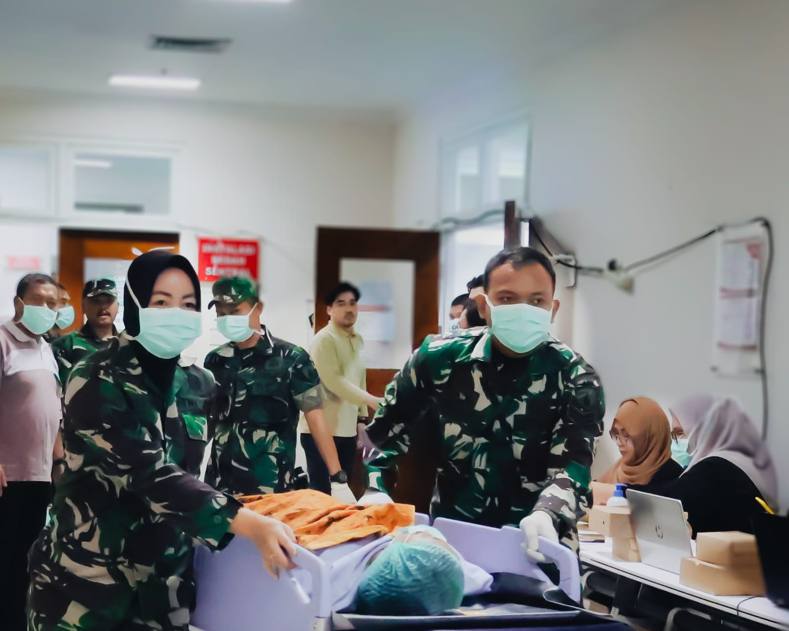 Hari Jadi Blitar Ke 701, Kodim 0808 Beserta RSUD Srengat Dan BKKBN Gelar Pelayanan KB MOW