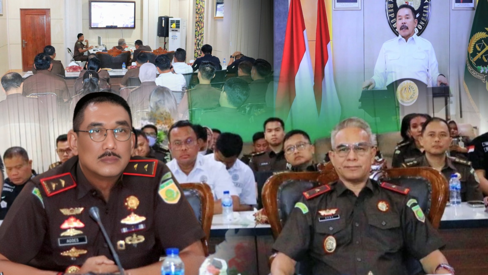 Kajati Maluku Agoes SP Hadiri Pembukaan Rapat Evaluasi Capaian Kinerja Semester I Kejaksaan RI Tahun 2025