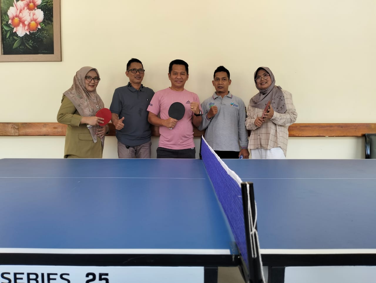 Semakin Meriah, Plt Direktur Ikut Bertanding di Hari Kedua Turnamen RSUD Bangkinang