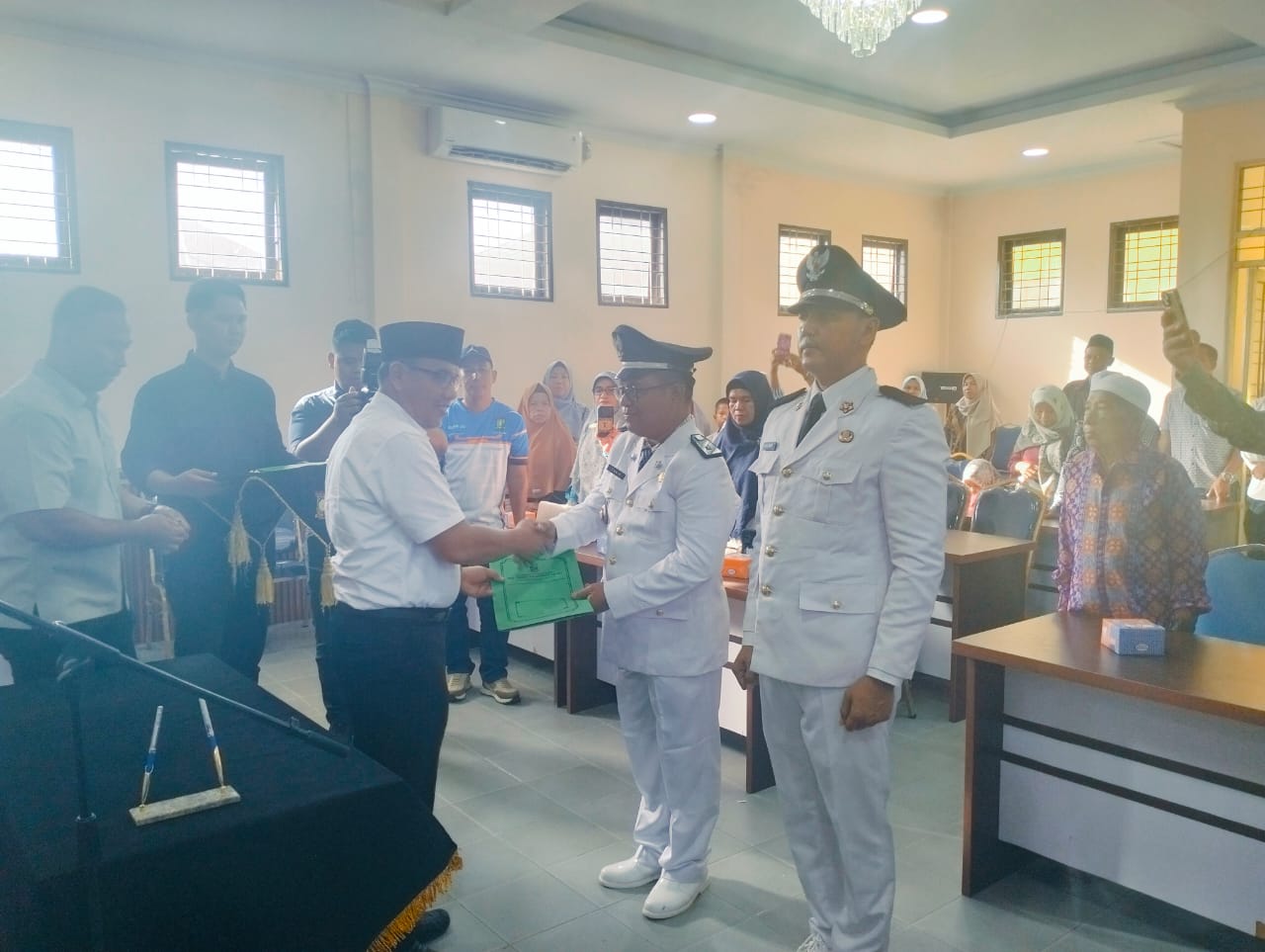 Zakir SH Resmi Dilantik Menjadi Pj.Kepala Desa Baru