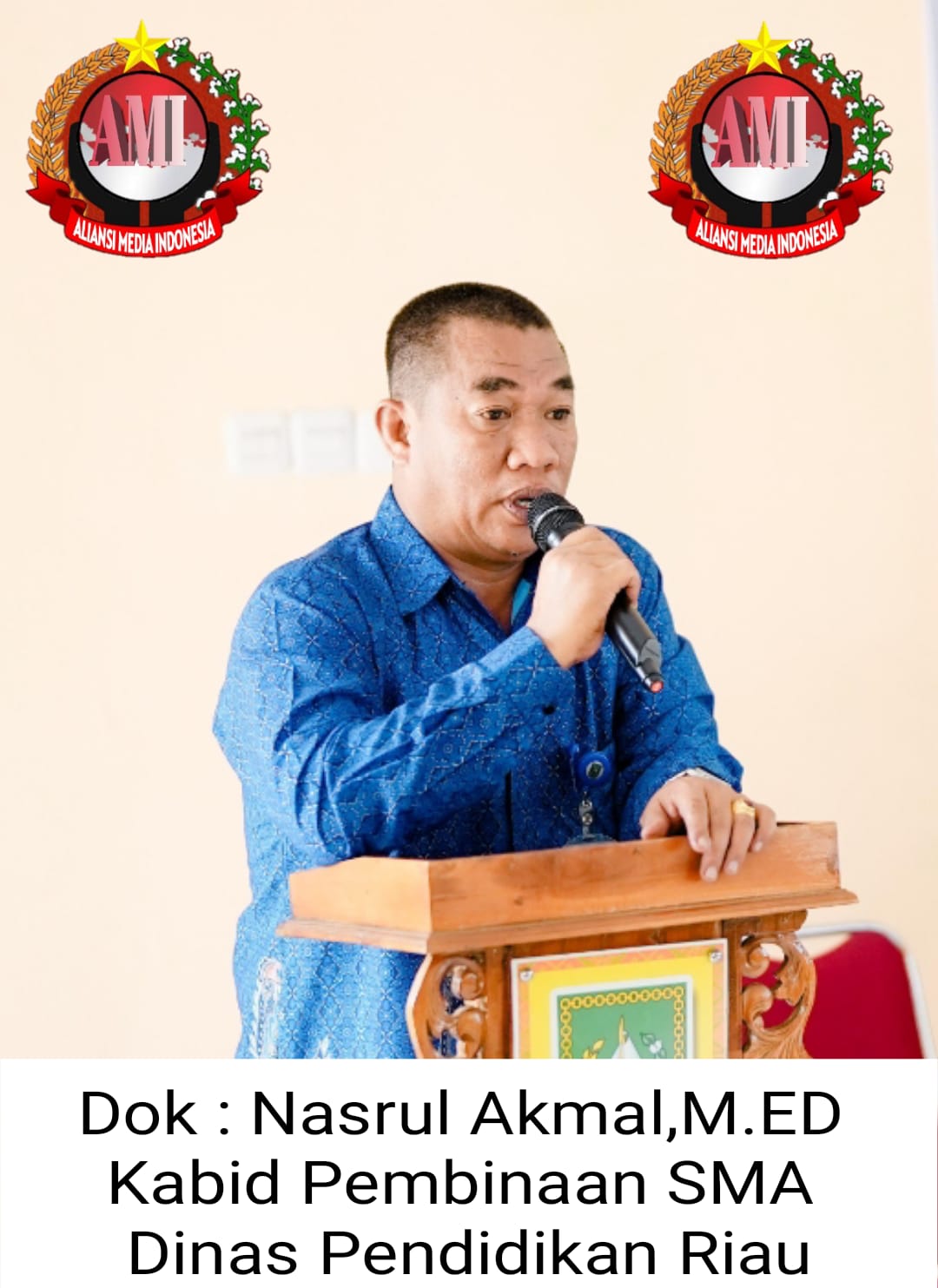 Memasuki HUT RI ke 80 TH, Ini Pesan Nasrul Akmal,M.ED Kabid Pembinaan SMA Dinas Pendidikan Riau