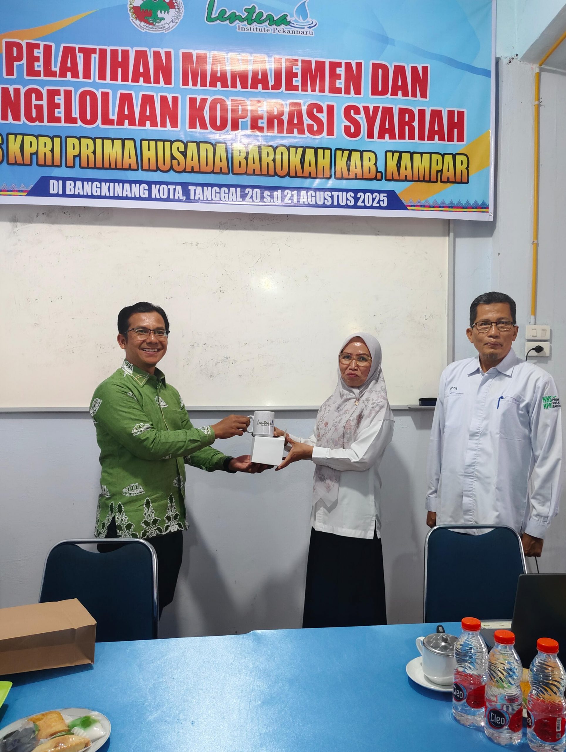 Lentera Institute Pekanbaru Gelar Pelatihan Manajemen dan Pengelolaan Koperasi Syariah di Kabupaten Kampar