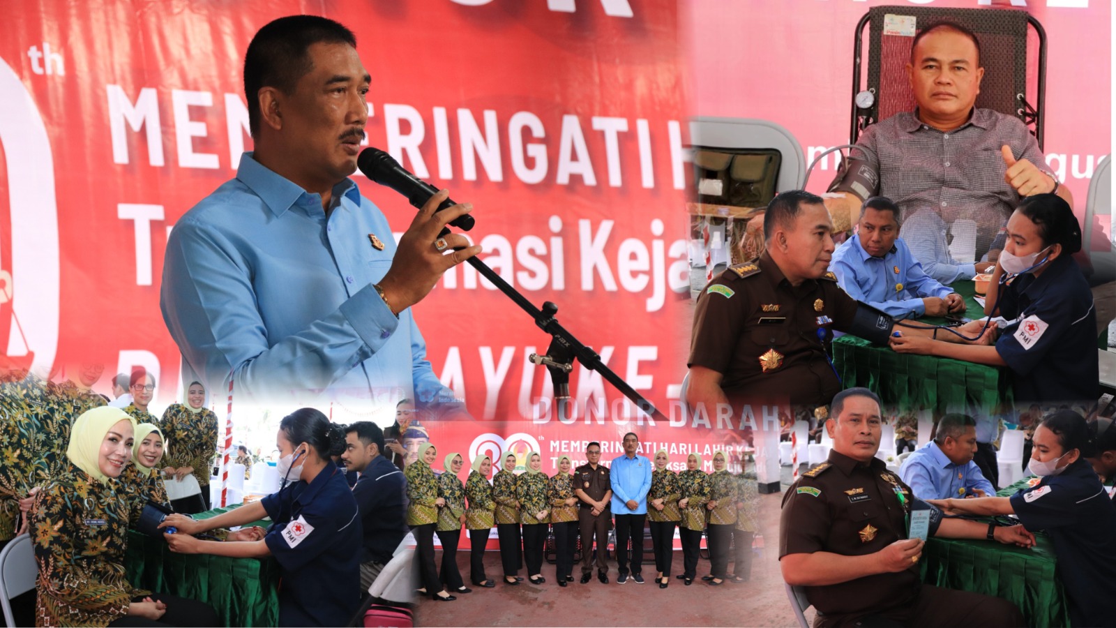 Kejaksaan Tinggi Maluku Gelar Kegiatan Donor Darah Dalam Rangka Hari Lahir Kejaksaan RI Ke – 80 Tahun 2025
