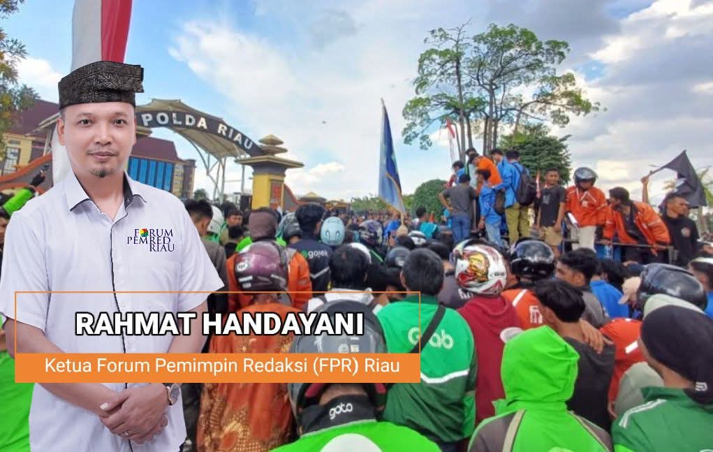 Ketua Forum Pemred Riau Imbau Aksi 1 September Berjalan Damai dan Kondusif