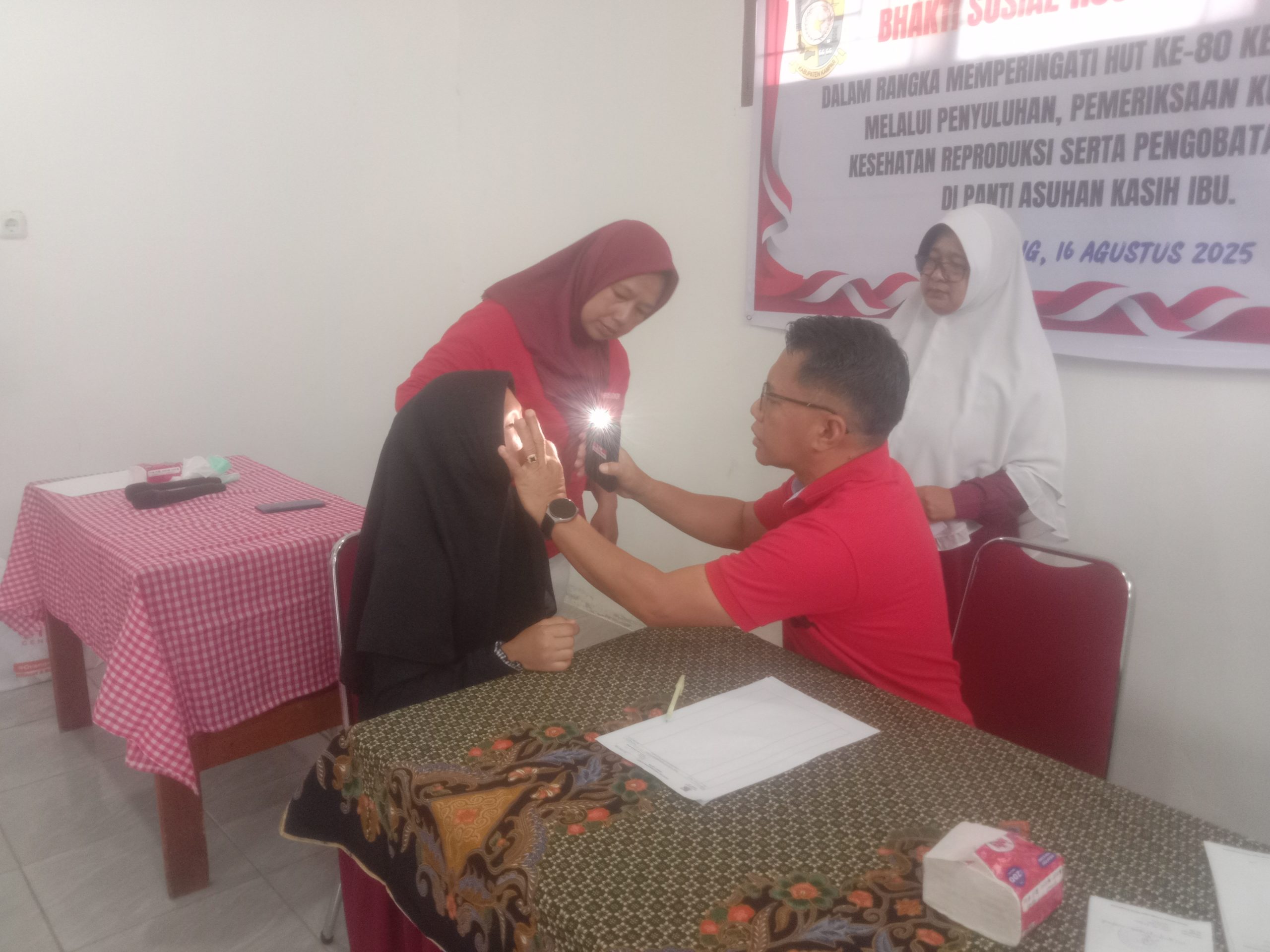 RSUD Bangkinang Memberikan Pelayanan Kesehatan Gratis Di Panti Asuhan Kasih Ibu