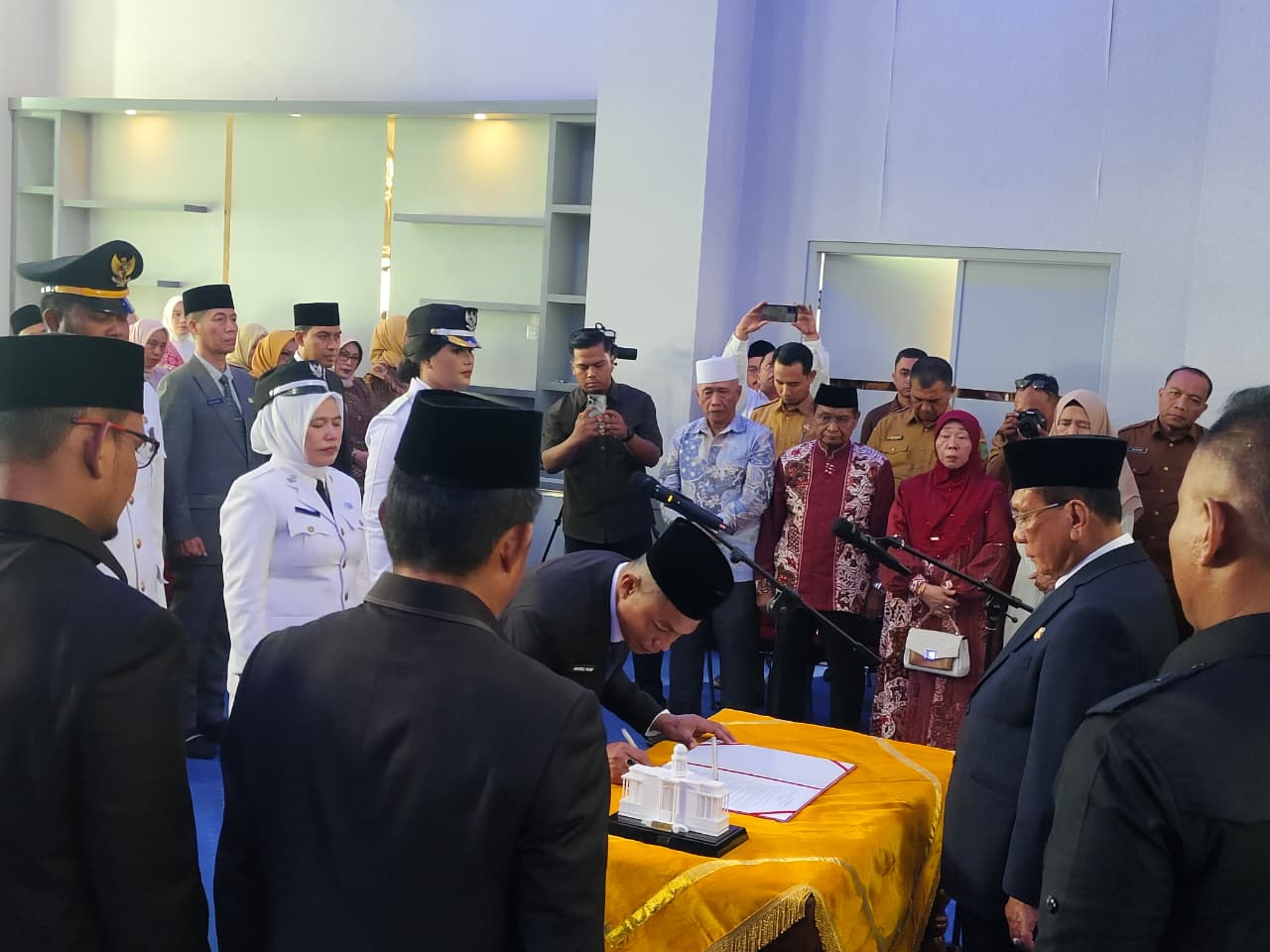 Bupati Rohil Lantik 41 Pejabat Baru, Jabatan Adalah Amanah Bukan Sekadar Kedudukan