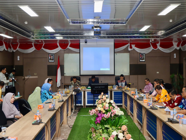 Bupati Kampar Pimpin Langsung Rakor Penerapan Manajemen Talenta ASN, Bupati Kampar Launching Simpegnas