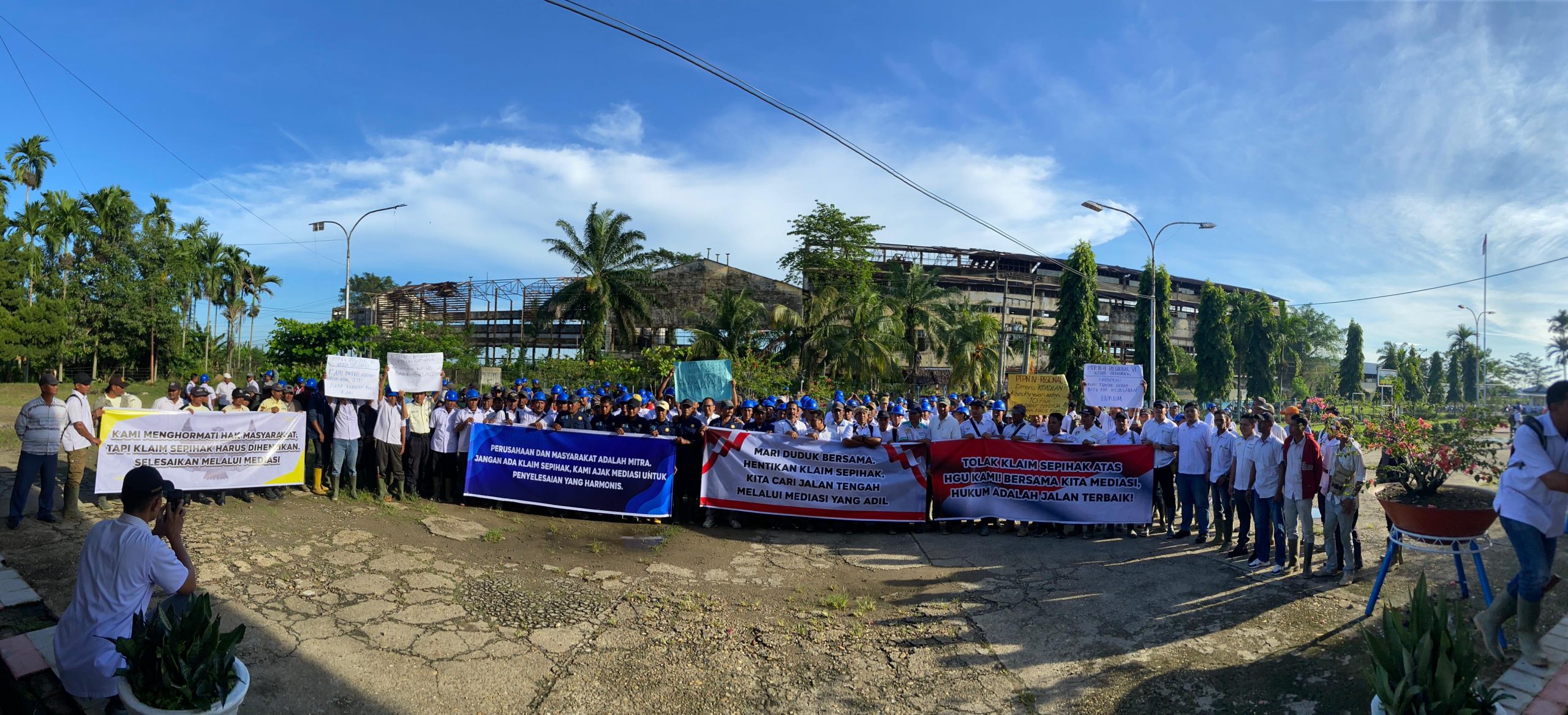Hentikan Ketegangan, Karyawan PTPN IV Regional VI Dorong Penyelesaian Lahan Lewat Dialog