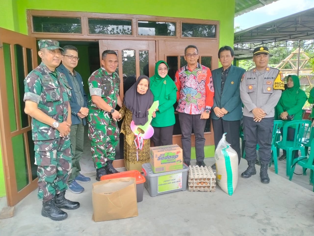 Resmikan RTLH Dalam Bakti Teritorial Prima Inspirasi Desa Jugo Dalam Semangat HUT TNI Ke-80