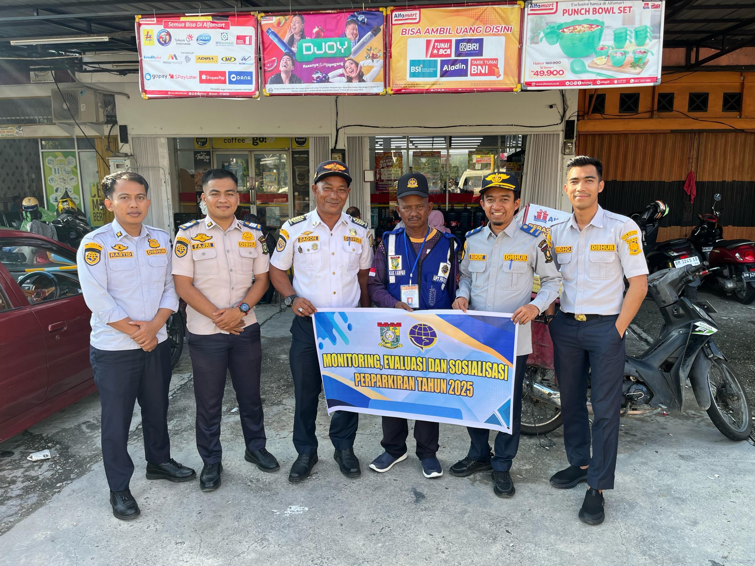 Dishub Laksanakan Sosialisasi Perparkiran