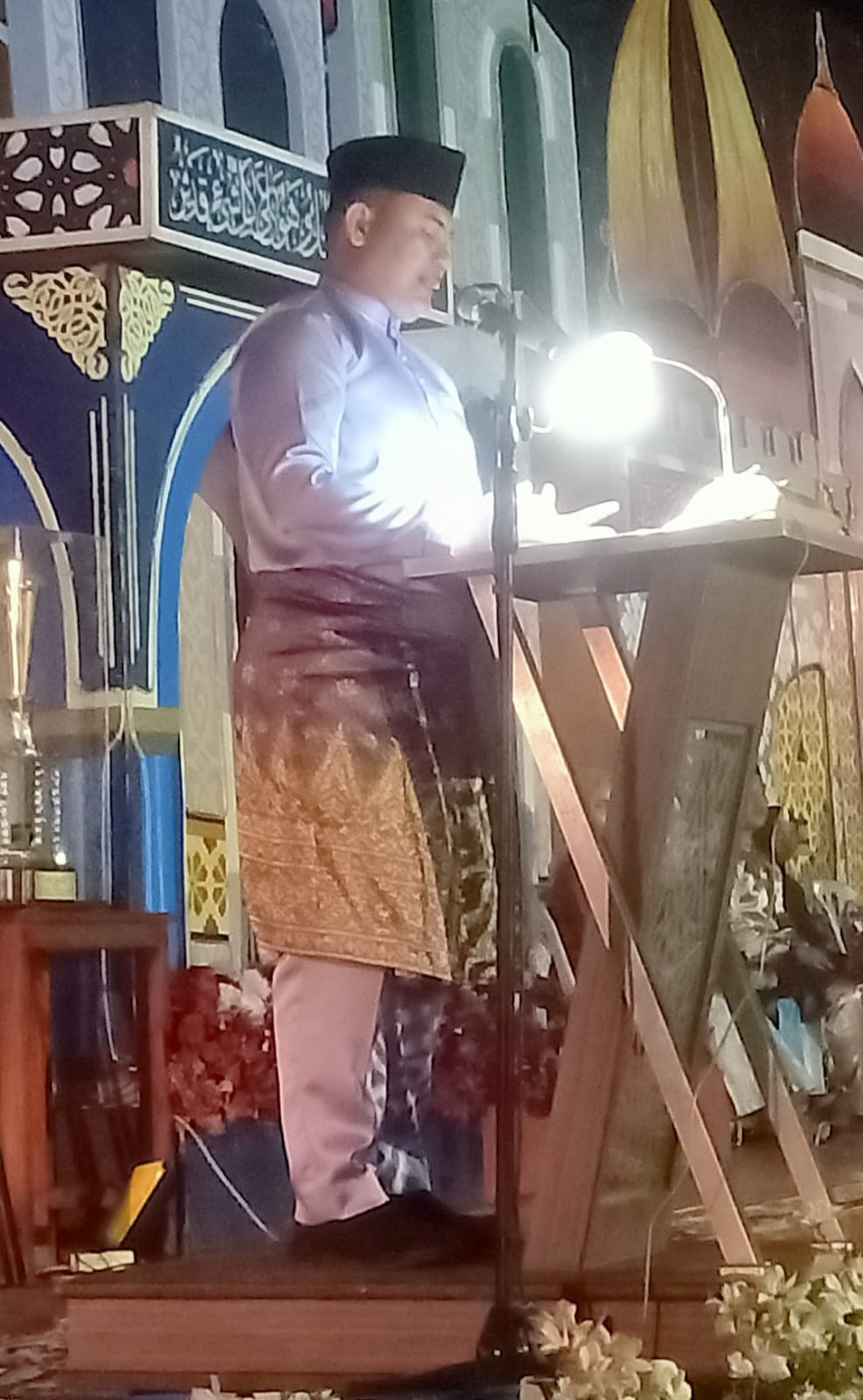 Camat Bantan Rafli Kurniawan