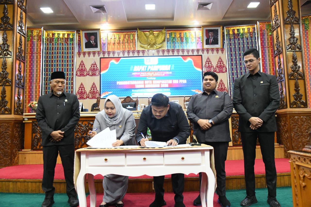 KUA-PPAS 2026 Disepakati, Proyeksi Belanja Ditetapkan Rp.2,89 Triliun Lebih