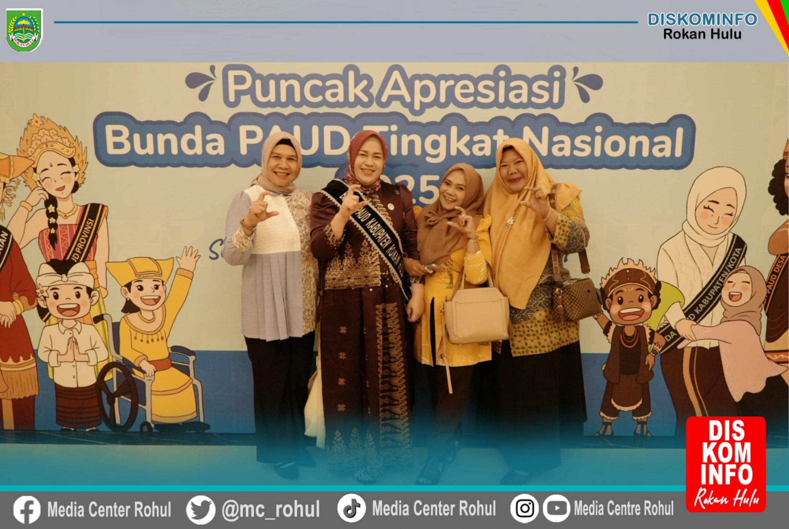 Bunda PAUD Rohul Hadiri Apresiasi Nasional 2025 di Jakarta, Dorong Peningkatan Kualitas Pendidikan Anak Usia Dini