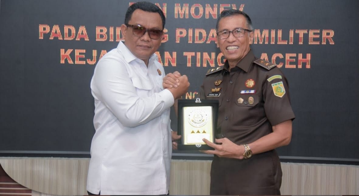 Kunjungan Kerja Sesjampidmil Dan Pelaksanaan Monev Serta Supervisi Di Kejaksaan Tinggi Aceh